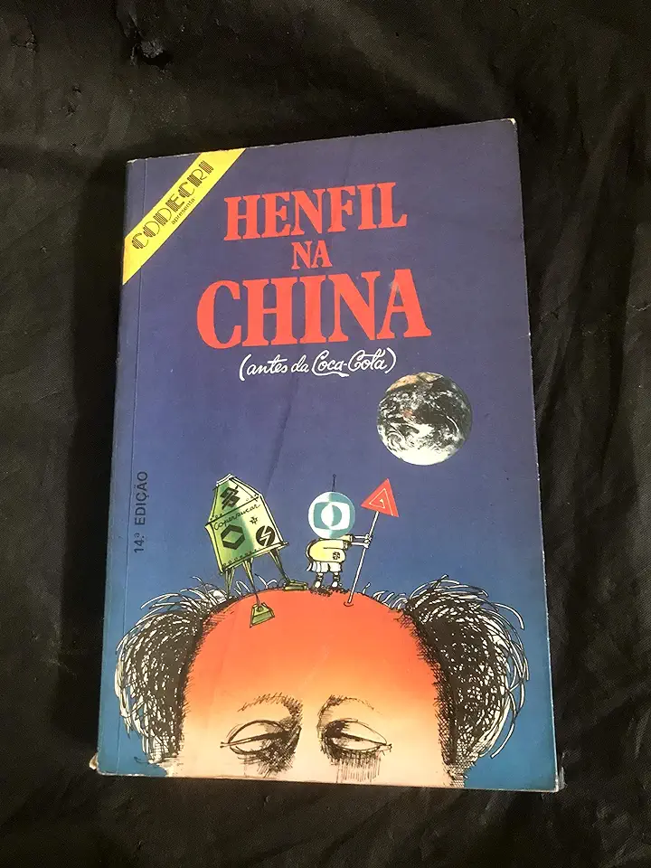 Capa do Livro Henfil na China (antes da Coca-cola) - Henfil