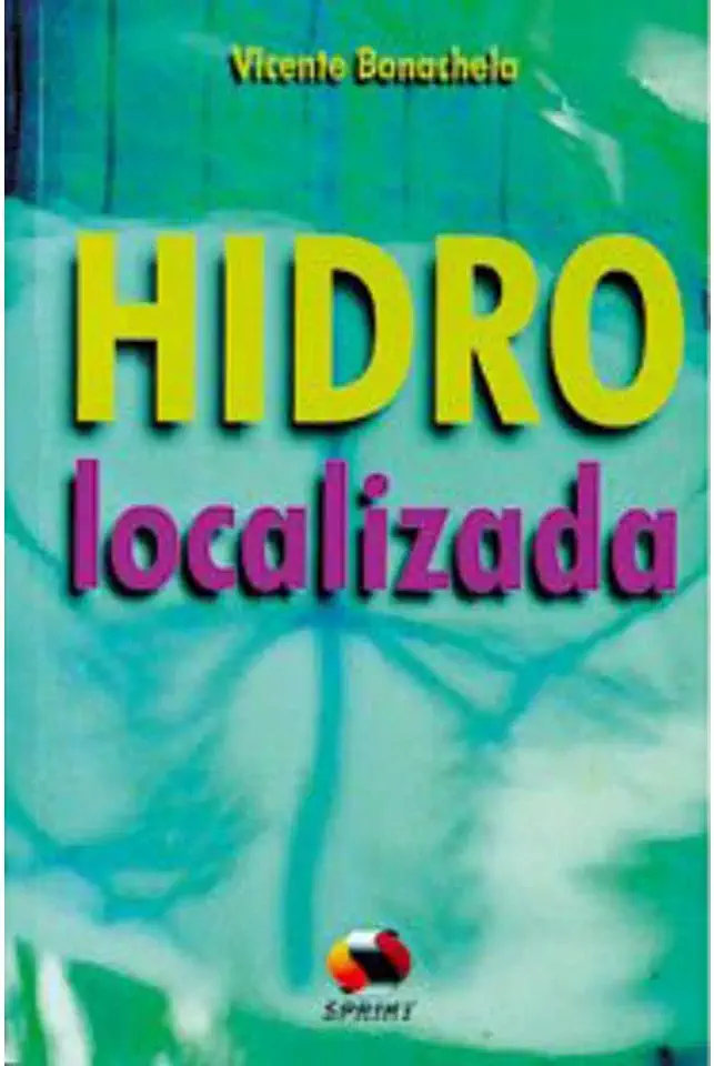 Capa do Livro Hidro Localizada - Vicente Bonachela