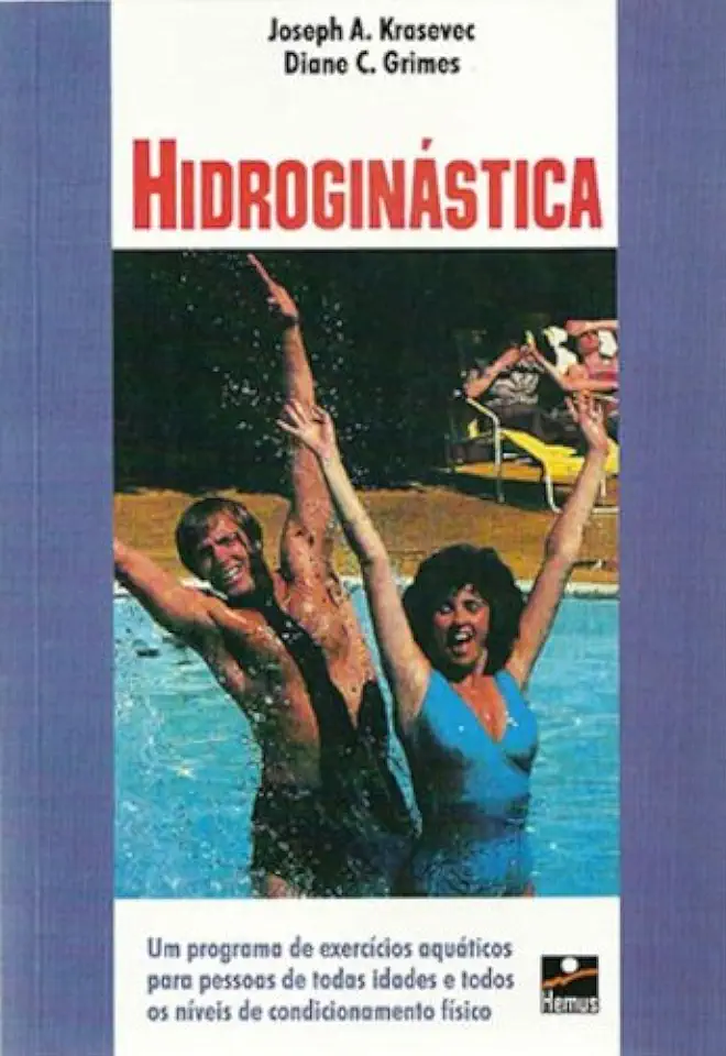 Capa do Livro Hidroginástica - Joseph A. Krasevec e Diane C. Grimes