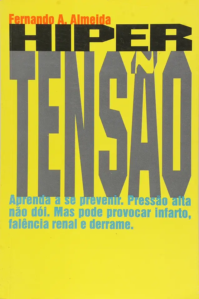 Capa do Livro Hipertensão - Fernando A. Almeida