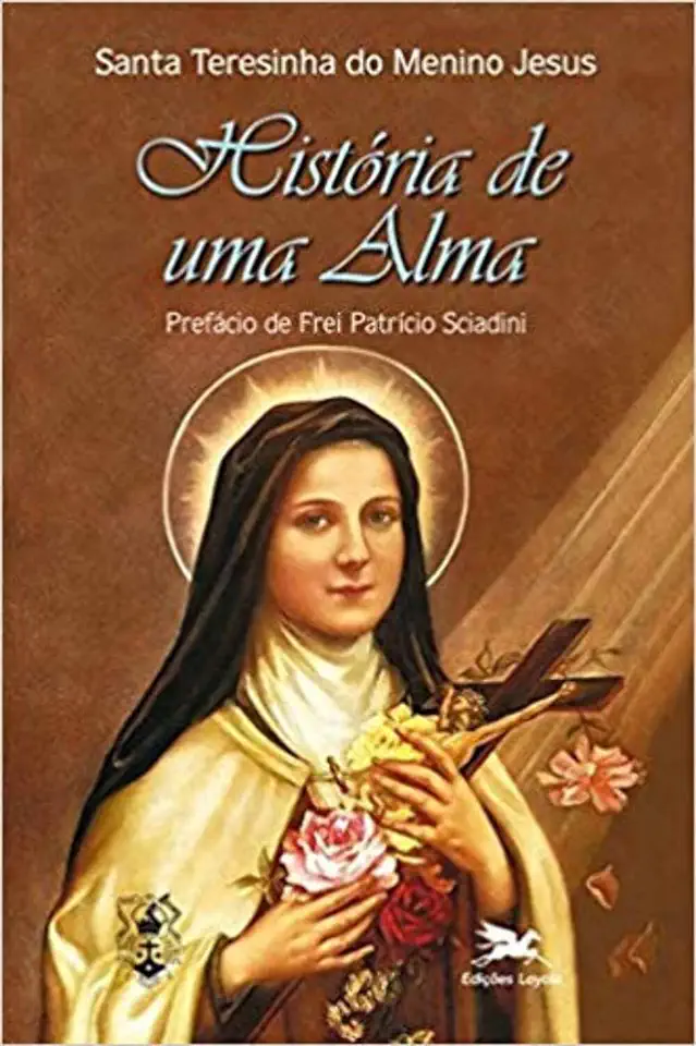 Capa do Livro História de uma Alma - Santa Teresinha do Menino Jesus