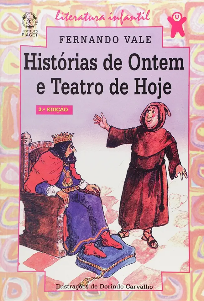 Capa do Livro Histórias de Ontem e Teatro de Hoje - Fernando Vale