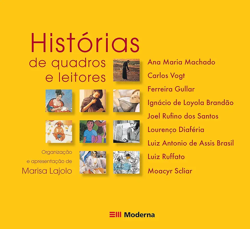 Capa do Livro Histórias de Quadros e Leitores - Marisa Lajolo