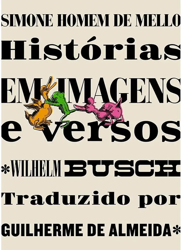 Capa do Livro Histórias em Imagens e Versos - Busch, Wilhelm