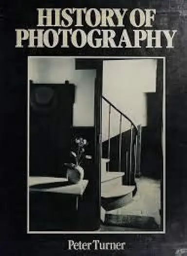 Capa do Livro History of photography - Peter Turner