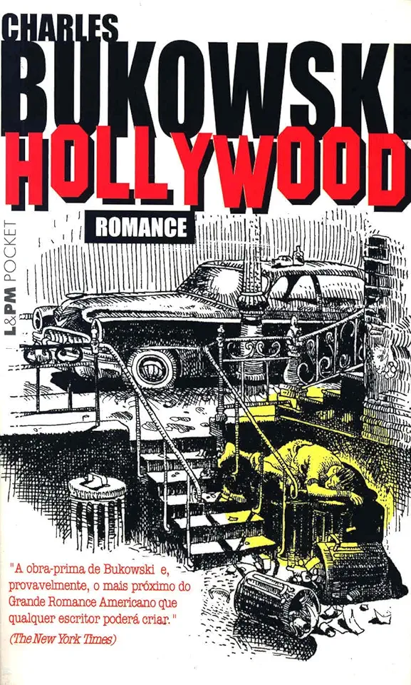 Capa do Livro Hollywood - Charles Bukowski