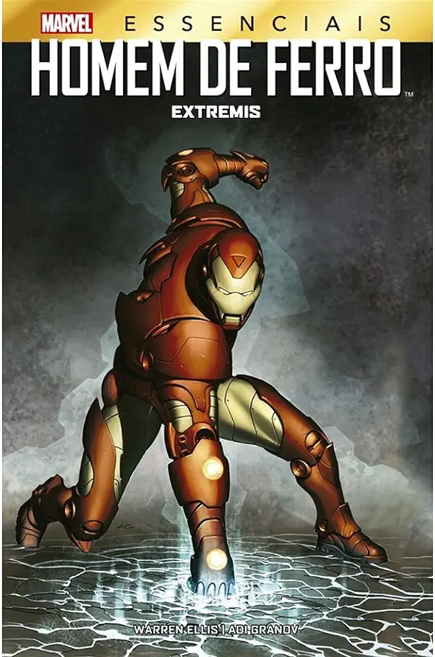 Capa do Livro Homem de Ferro: Extremis - Ellis Warren