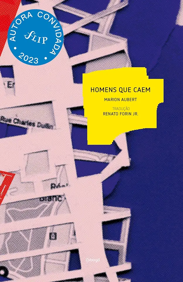 Capa do Livro Homens que caem - Aubert, Marion