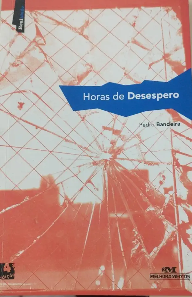 Capa do Livro Horas de Desespero - Pedro Bandeira