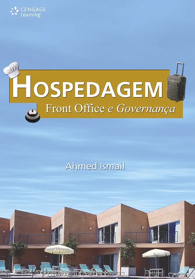 Capa do Livro Hospedagem Front Office e Governança - Ahmed Ismail