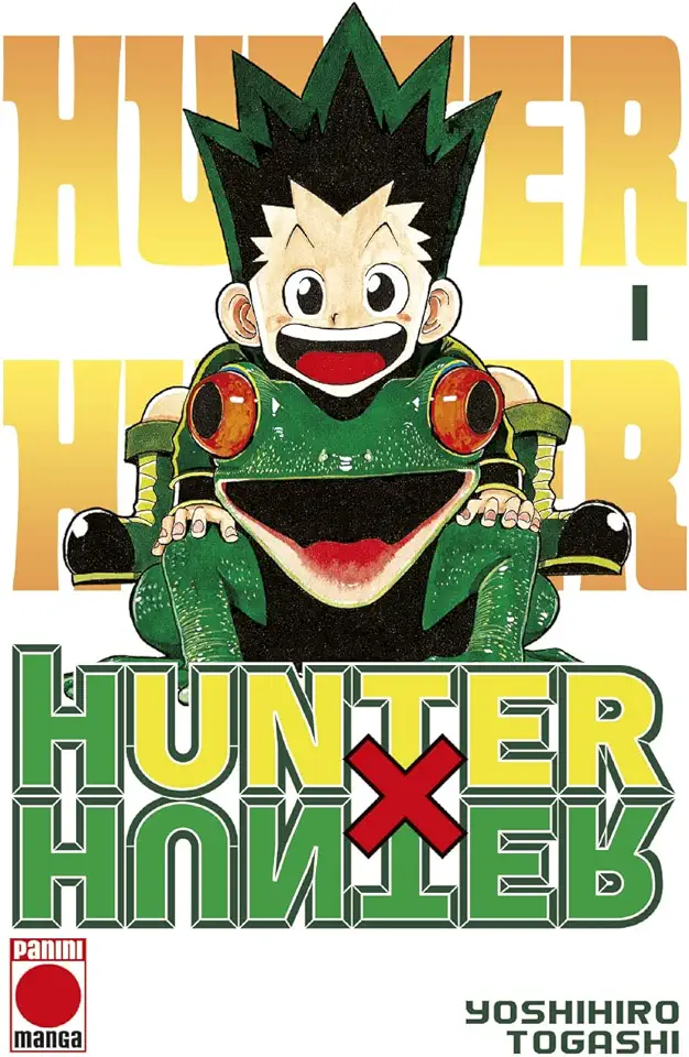 Capa do Livro Hunter x Hunter - Nº 1 - Yoshihiro Togashi