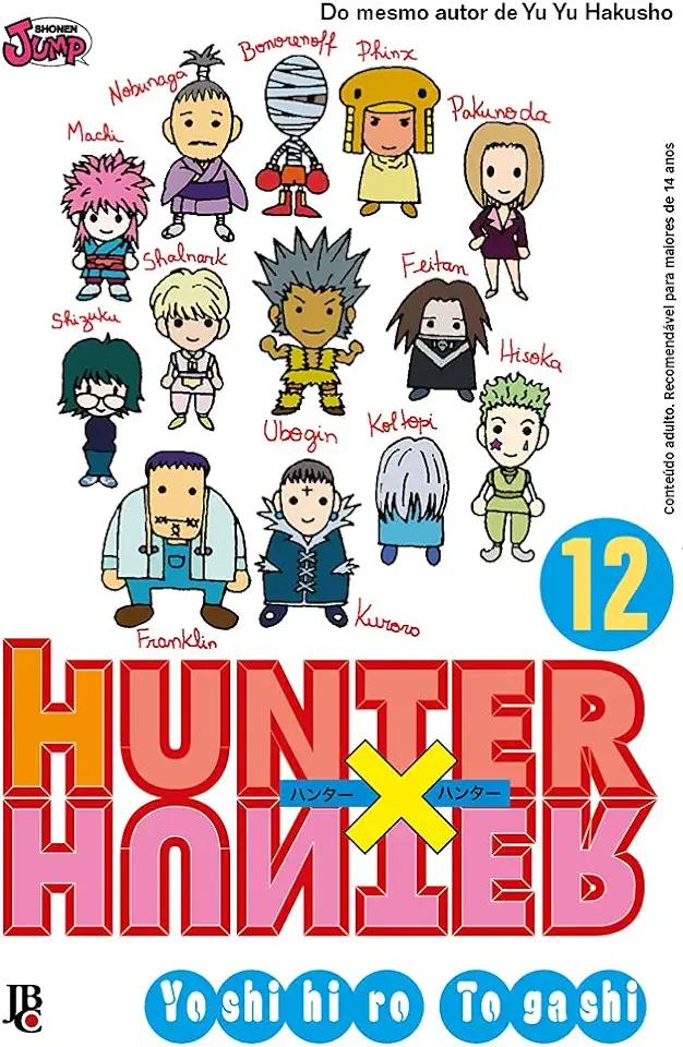 Capa do Livro Hunter X Hunter Vol. 12 - Yoshihiro Togashi