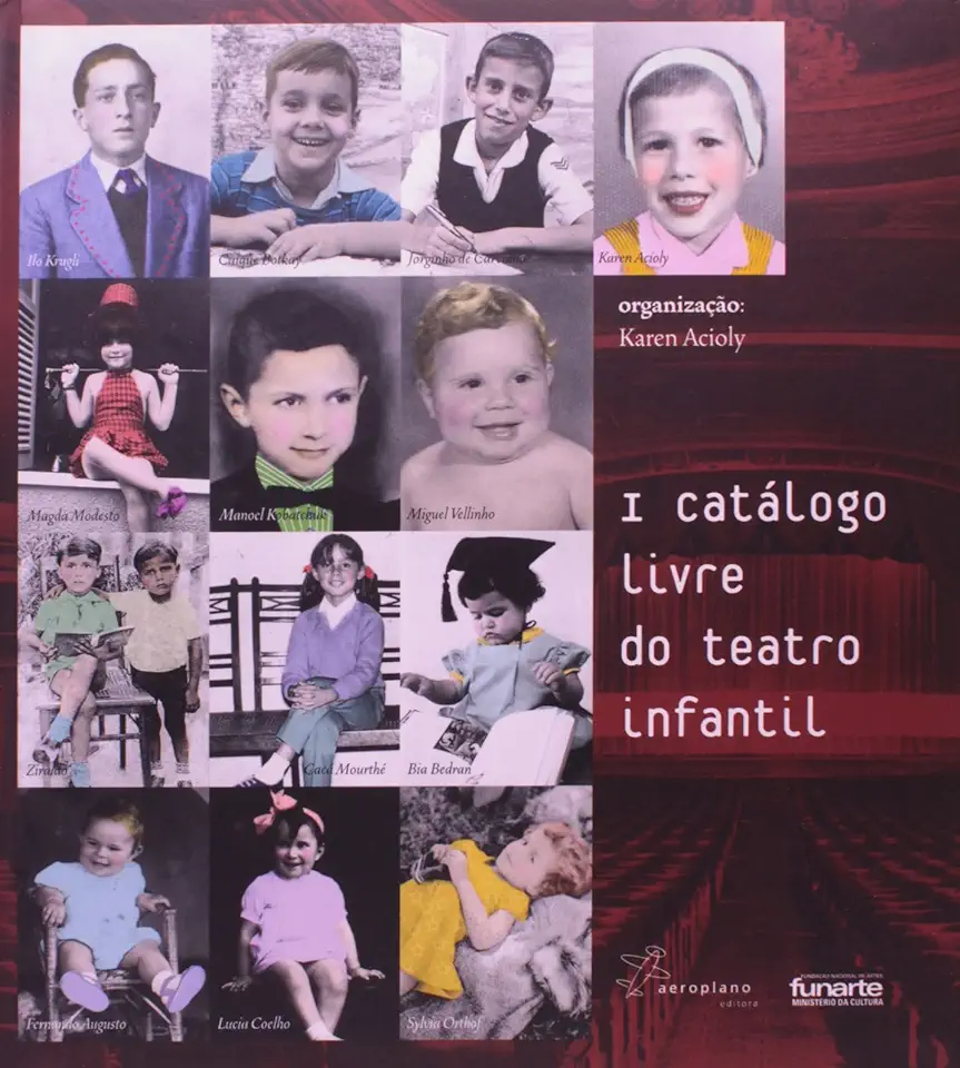 Capa do Livro I Catálogo Livre do Teatro Infantil - Karen Acioly