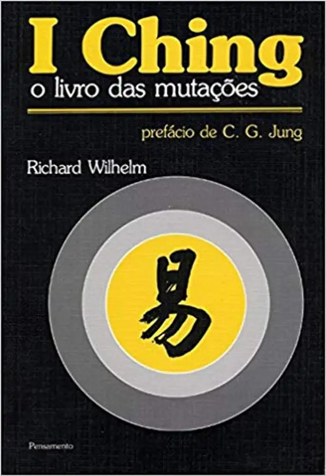 Capa do Livro I Ching o Livro das Mutações - Richard Wilhelm