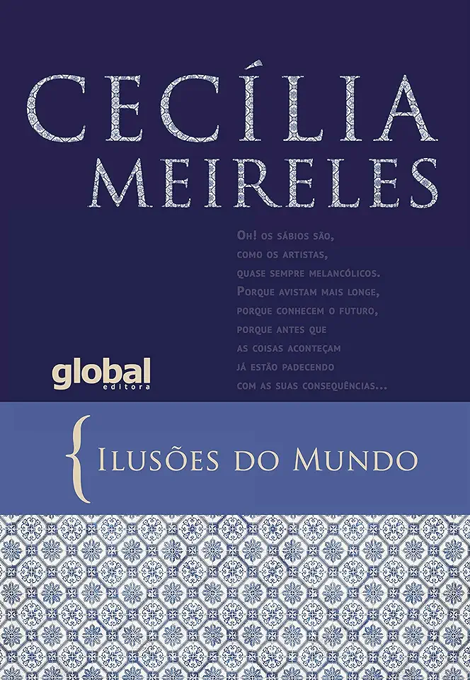 Capa do Livro Ilusões do Mundo - Cecília Meireles