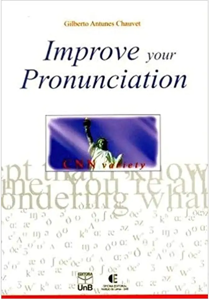 Capa do Livro Improve Your Pronunciation - Gilberto Antunes Chauvet