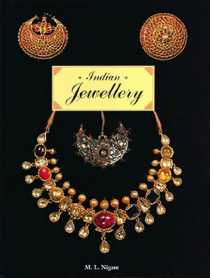 Capa do Livro Indian Jewellery - M. L. Nigam