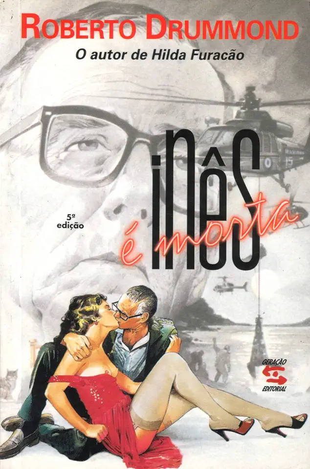 Capa do Livro Inês é Morta - Roberto Drummond