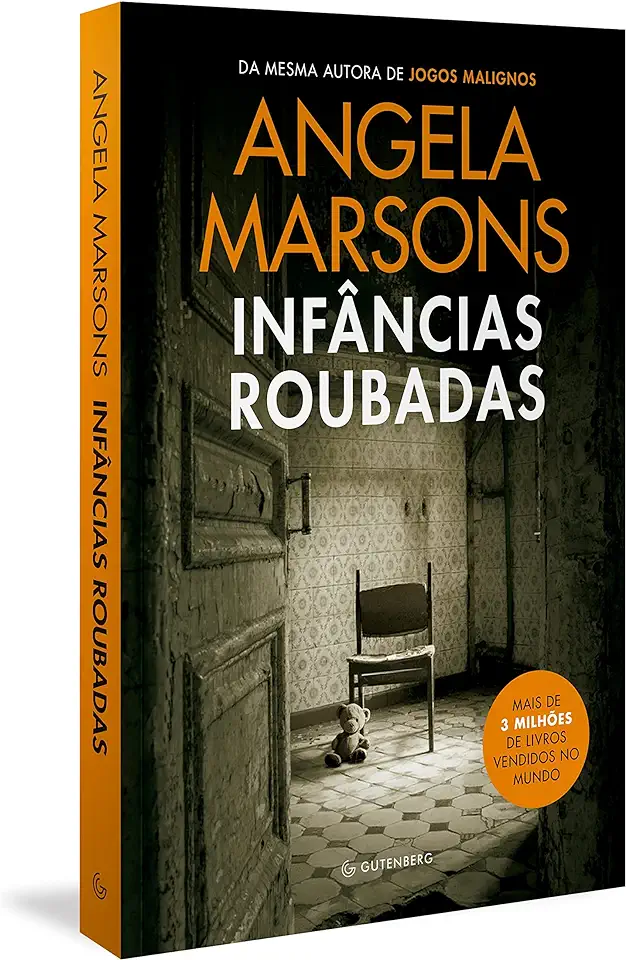 Capa do Livro Infâncias roubadas - Angela Marsons