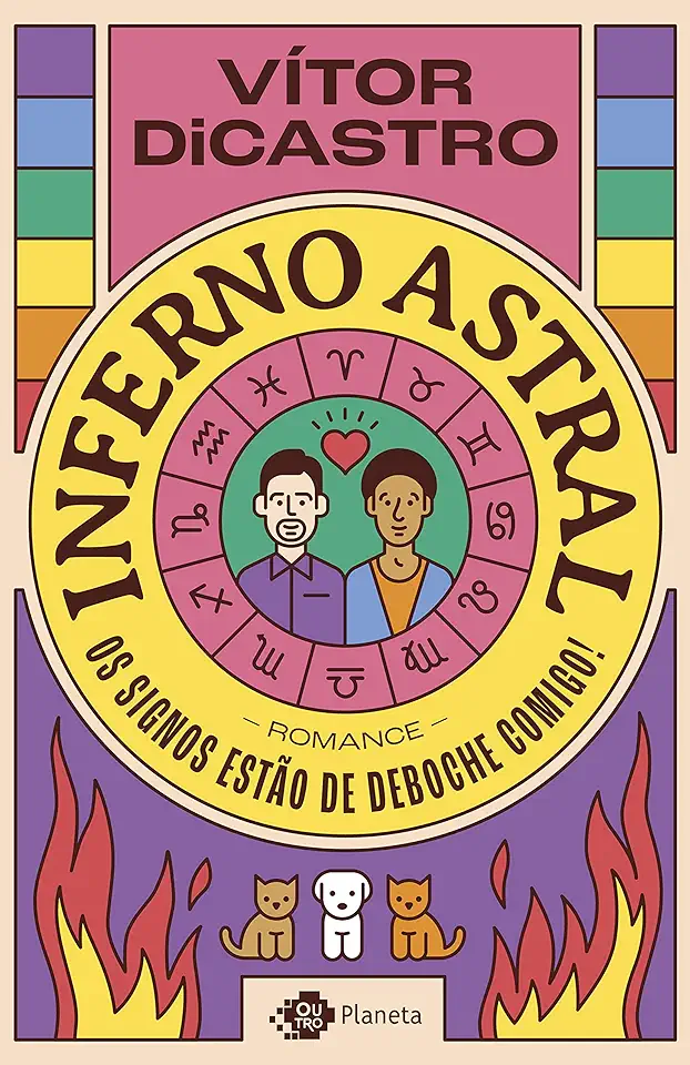 Capa do Livro Inferno astral - Os signos estão de deboche comigo! - DiCastro, Vítor