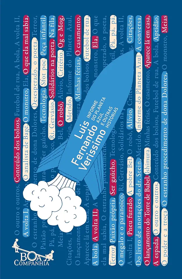 Capa do Livro Informe do planeta azul - Verissimo, Luis Fernando