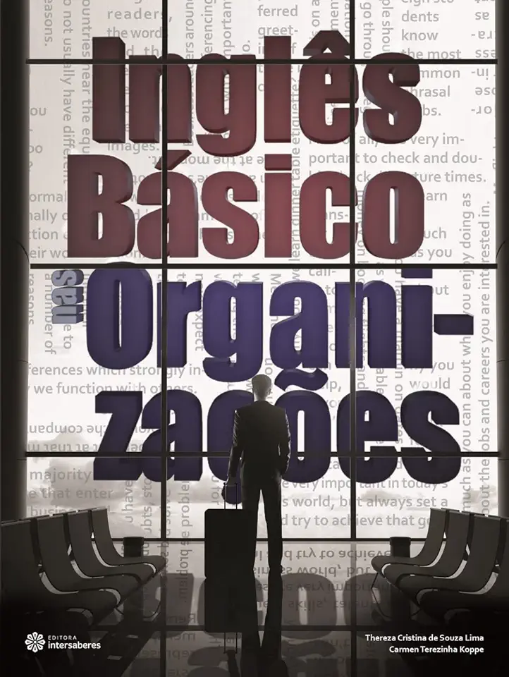 Capa do Livro Inglês Básico nas Organizações - Thereza Cristina de Souza Lima / Carmen Terezinha