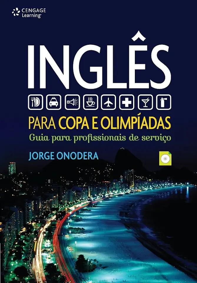 Capa do Livro Inglês Para Copa e Olimpíadas: Guia Para Profissionais de Serviço - Jorge Onodera