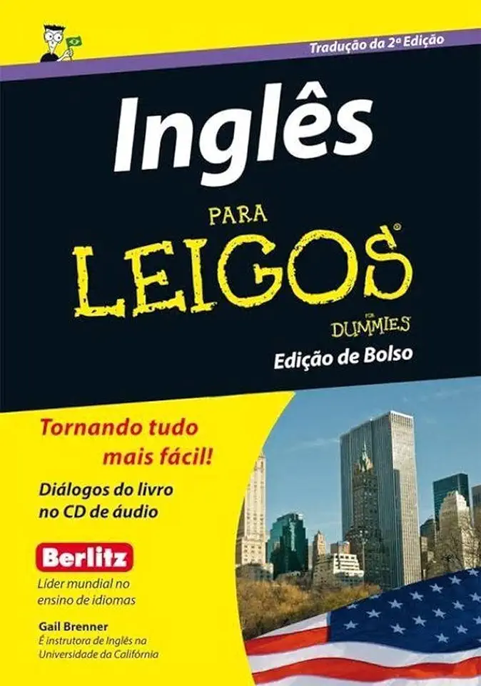 Capa do Livro Inglês Para Leigos - Gail Brenner