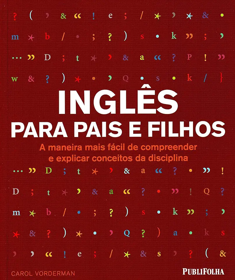 Capa do Livro Inglês Para Pais e Filhos - Carol Vorderman