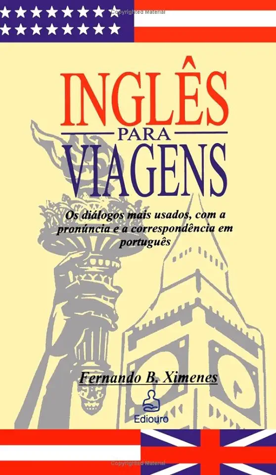 Capa do Livro Inglês para Viagens - Fernando B. Ximenes