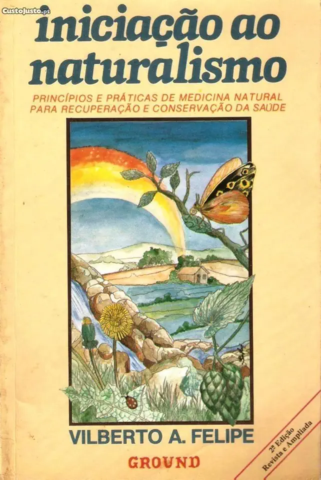 Capa do Livro Iniciação ao Naturalismo - Vilberto A. Felipe