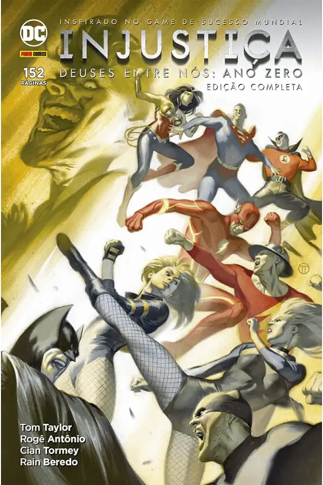 Capa do Livro Injustiça: Ano Zero - Taylor, Tom