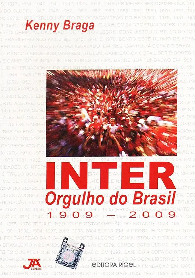 Capa do Livro Inter Orgulho do Brasil - Kenny Braga