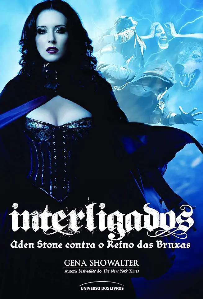 Capa do Livro Interligados - Aden Stone e a Batalha Contra as Sombras - Gena Showalter