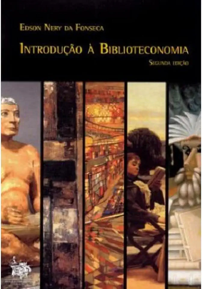 Capa do Livro Introducao a Biblioteconomia - Edson Nery da Fonseca