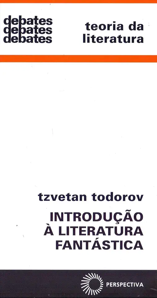 Capa do Livro Introdução à Literatura Fantástica - Tzvetan Todorov