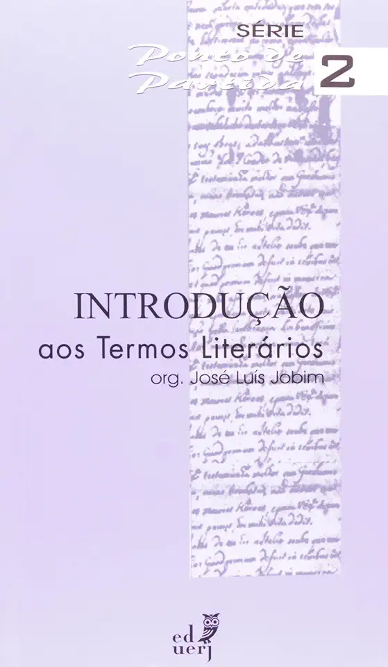 Capa do Livro Introdução aos Termos Literários - José Luis Jobim