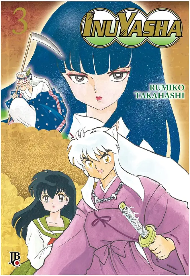 Capa do Livro Inuyasha Vol. 03 - Wideban - Rumiko Takahashi