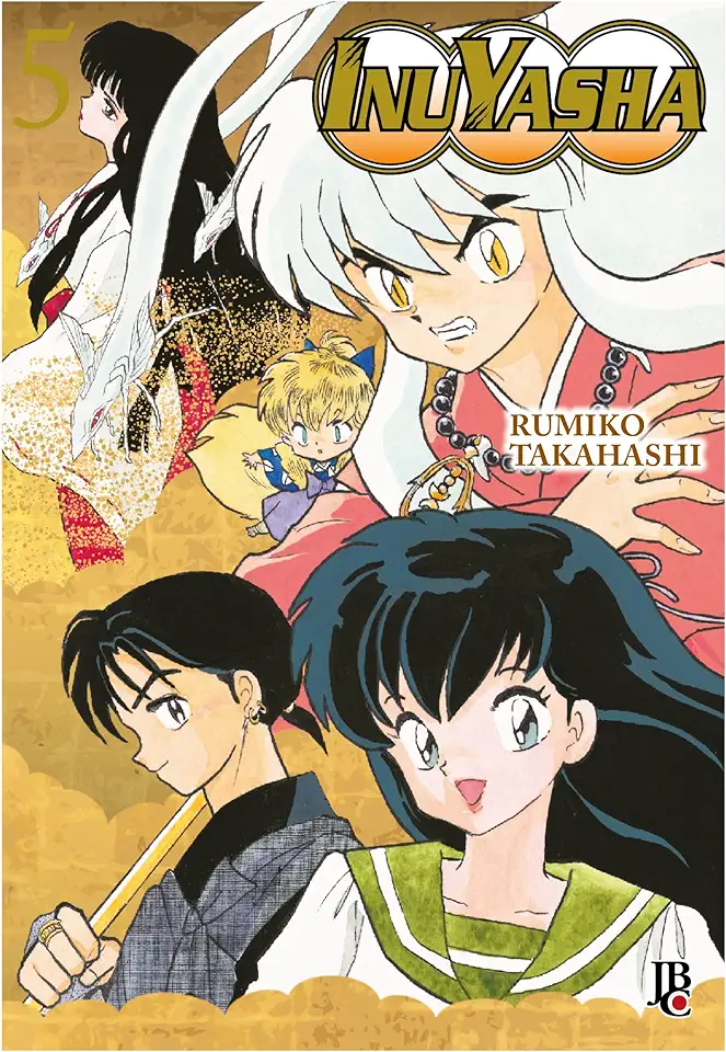 Capa do Livro Inuyasha Vol. 05 - Wideban - Takahashi