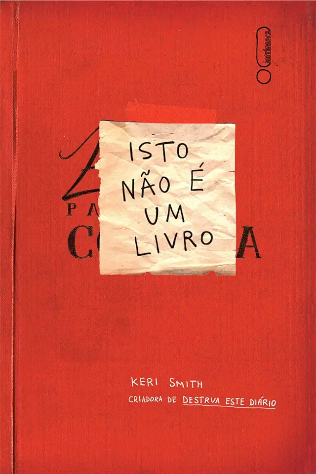 Capa do Livro Isto Não é um Livro - Keri Smith