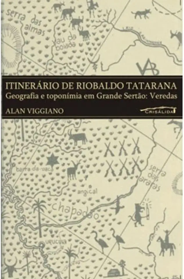 Capa do Livro Itinerário de Riobaldo Tatarana - Alan Viggiano