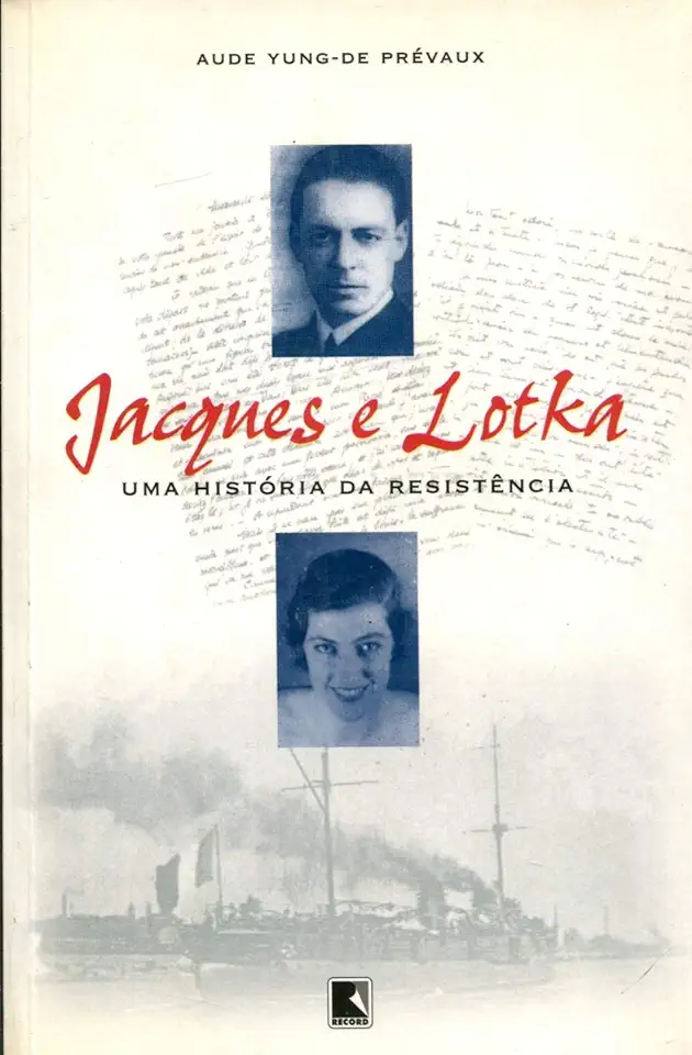 Capa do Livro Jacques e Lotka - Uma História da Resistência - Aude Yung-de Prévaux