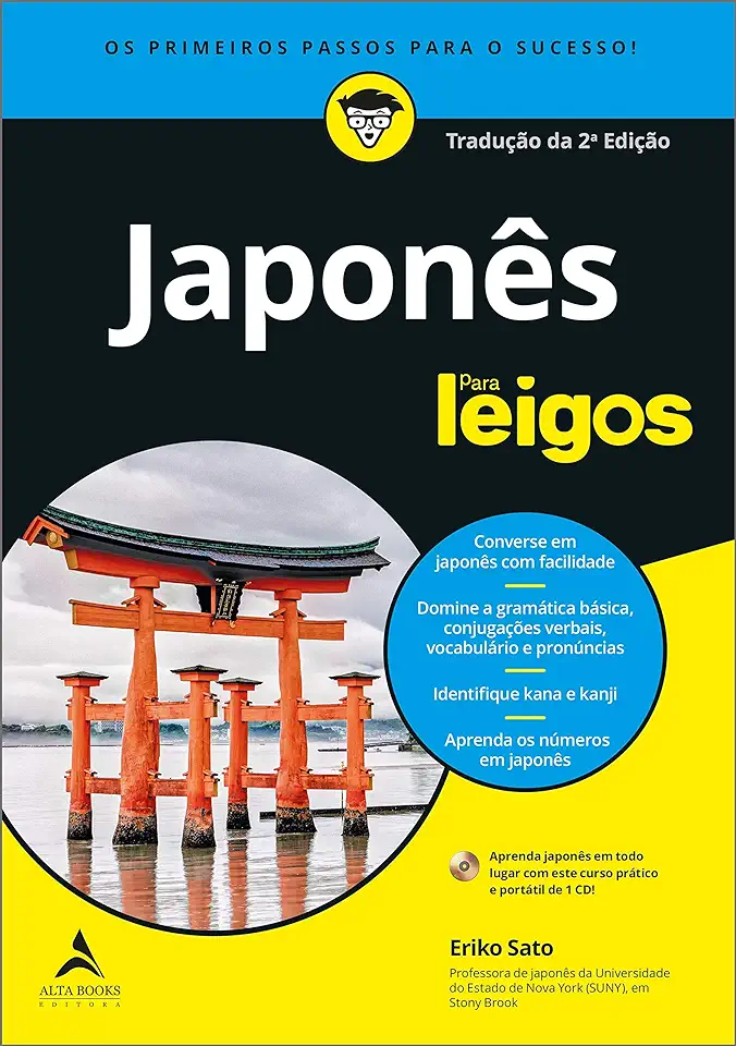 Capa do Livro Japonês Para Leigos - Sato, Eriko