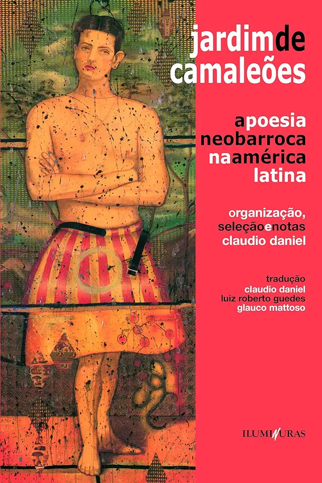 Capa do Livro Jardim de Camaleões - Claudio Daniel