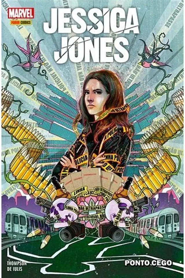 Capa do Livro Jessica Jones: Ponto Cego - Thompson, Kelly