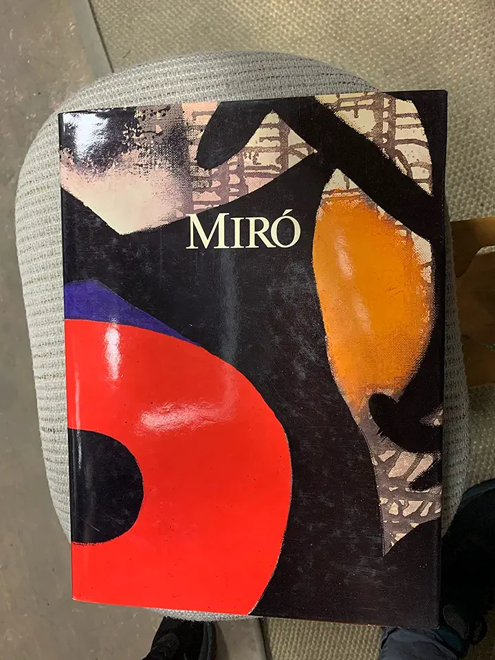 Capa do Livro Joan Miró - Michel Tapié