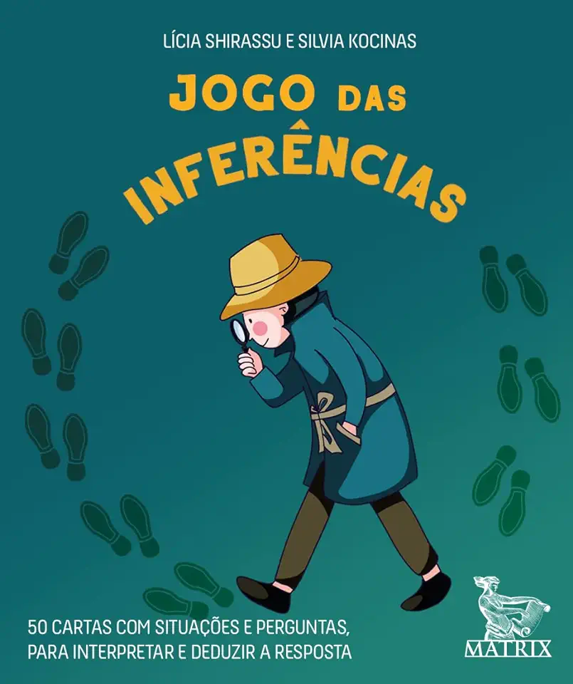 Capa do Livro Jogo Das Inferências - Shirassu, Lícia, Kocinas, Silvia