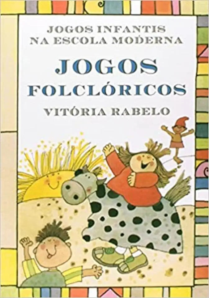 Capa do Livro Jogos Folclóricos - Vitória Rabelo