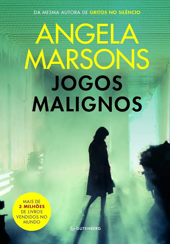 Capa do Livro Jogos Malignos - Marsons, Angela