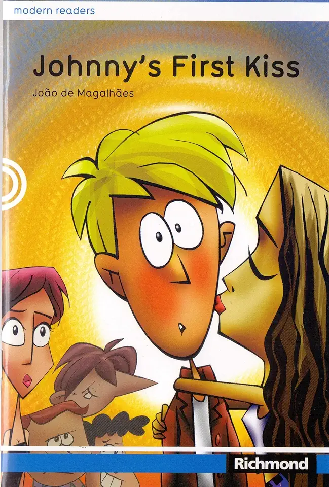 Capa do Livro Johnnys First Kiss - João de Magalhães